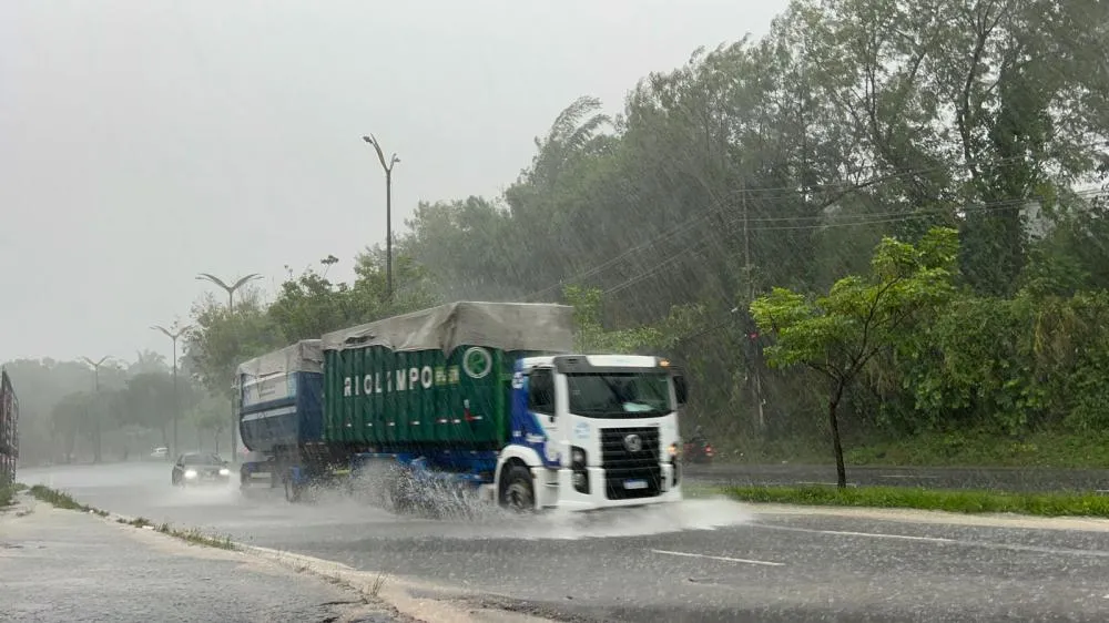 Forte chuva na cidade de Manaus capital do Amazonas