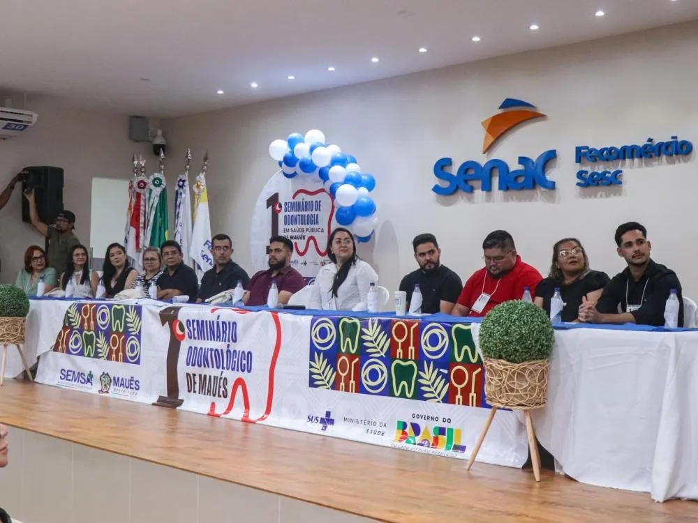 Prefeita Macelly Veras participa de 1º Seminário Odontológico de Maués