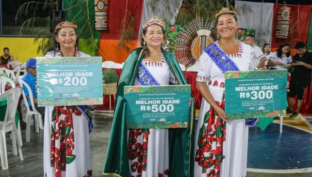 Maués coroa Maria do Socorro como Rainha do Guaraná da Melhor Idade 2025