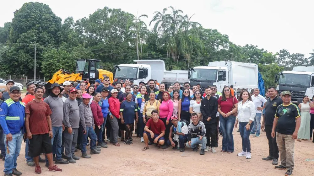 Maués reforça serviços de limpeza urbana com a entrega de quatro novos equipamentos