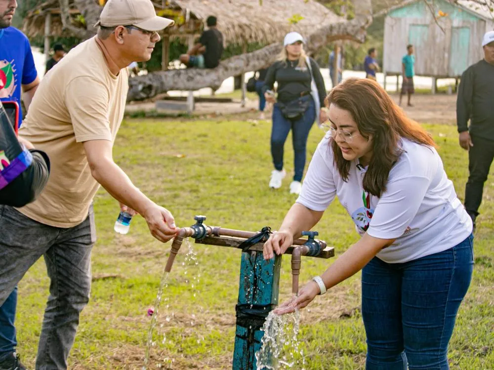 No Dia da Água, gestão Macelly Veras destaca políticas públicas que ampliam acesso e segurança hídrica em Maués
