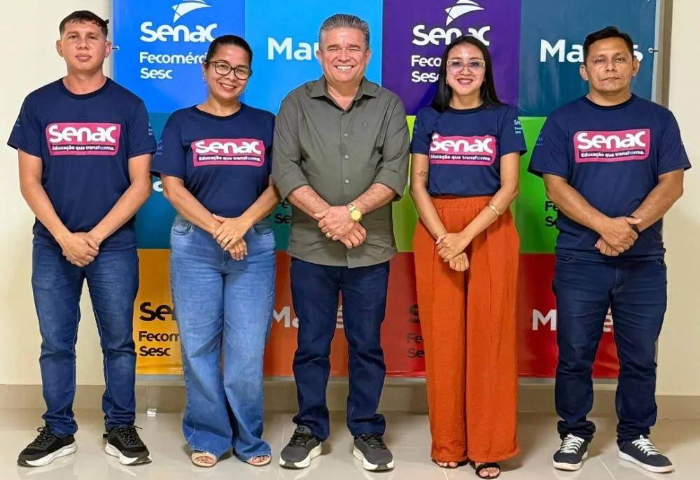 Vice-prefeito Paulo PP visita a sede do Senac Maués