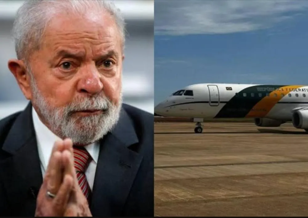 Lula relata problemas no avião da FAB no Pará