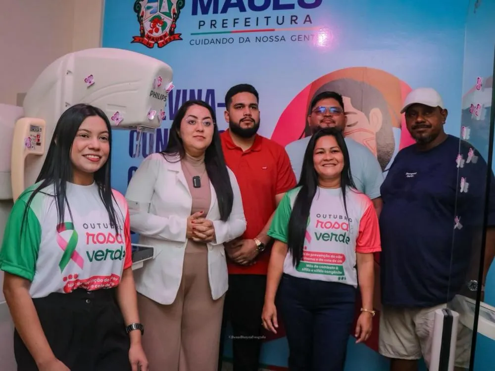 Maués intensifica campanha Outubro Rosa com mutirão de mamografia e ações nas UBSs