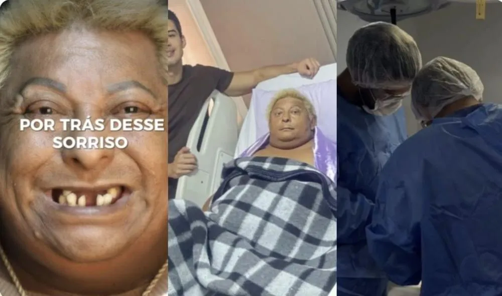 Patixa Teló passa por cirurgia de implantes dentários em Goiânia; assista