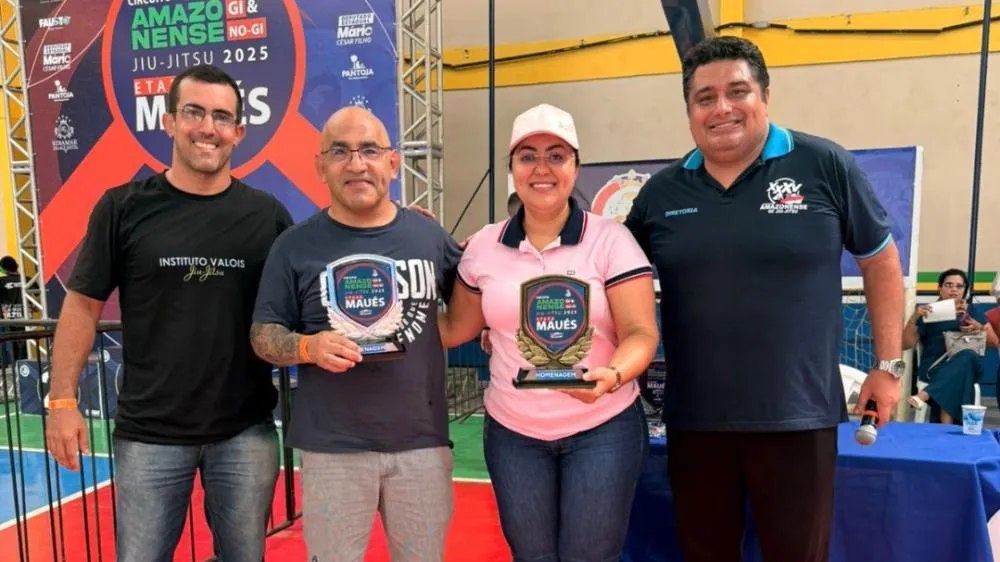 Maués é primeira cidade do interior do AM a sediar competições do Circuito Amazonense de Jiu-Jitsu